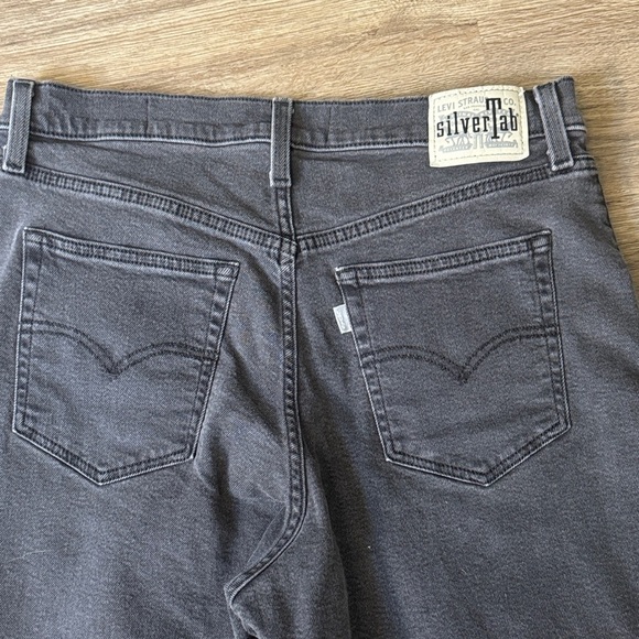 Levi Strauss & Co High Waisted Grey Mom Jeans - Picture 6 of 7